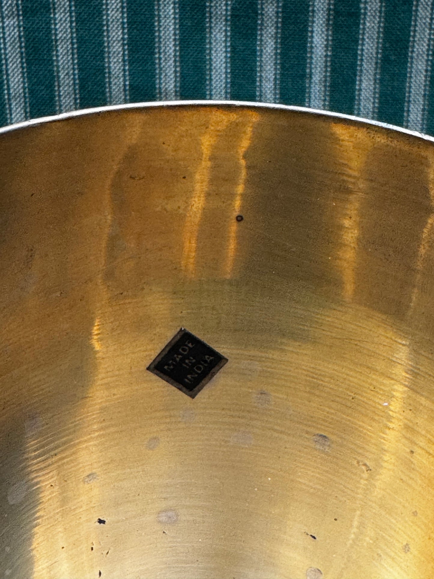 Cloisonné Egg with Gold Stand