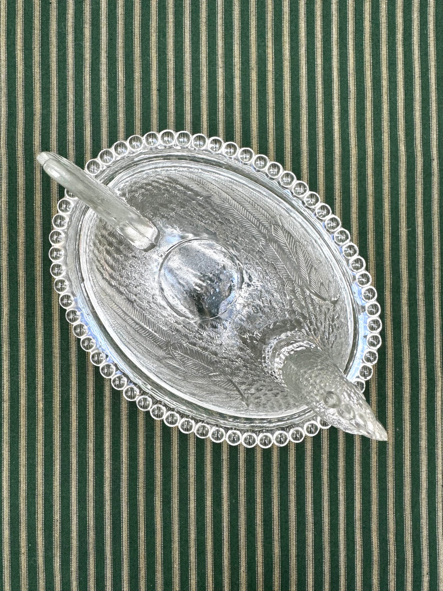 Hen on Nest Candy Dish, Indiana Glass Co.