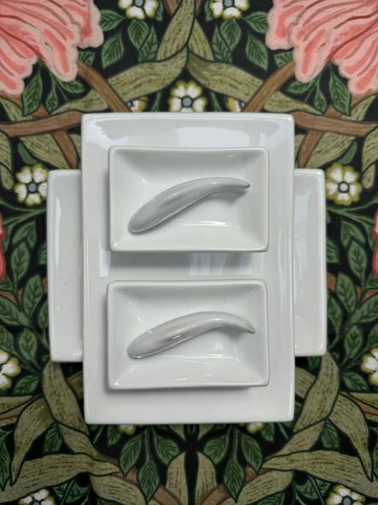 Cordon Bleu Porcelain Sushi Set for Two