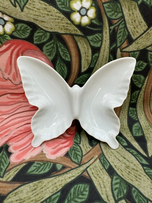 Porcelain Butterfly Catch-All Dish