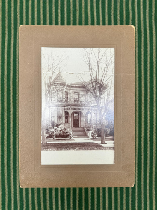 Antique 1890s Photograph of San Francisco Market Street Home