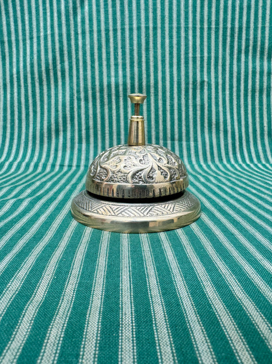 Brass Victorian Style Hotel Counter Bell